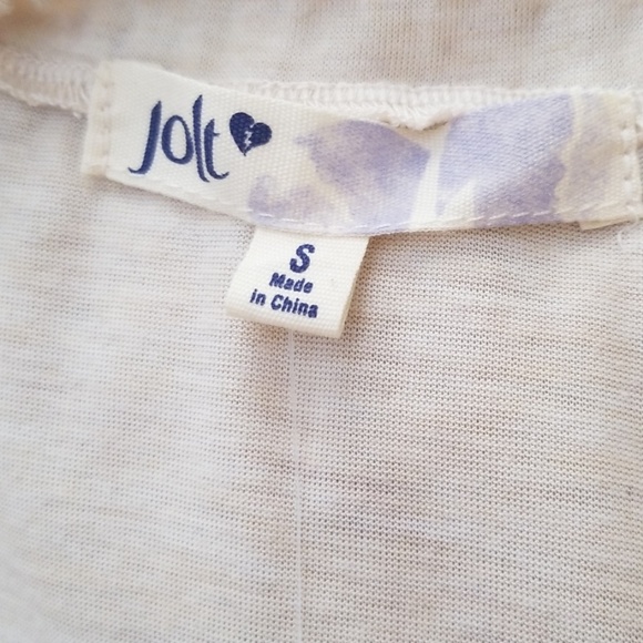 🌻Jolt NWT boho tank with high low hem, small - Picture 6 of 6